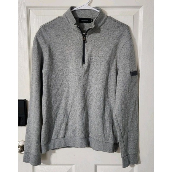 Bugatchi Platinum Half-Zip  Mock Neck Size S - Picture 1 of 5